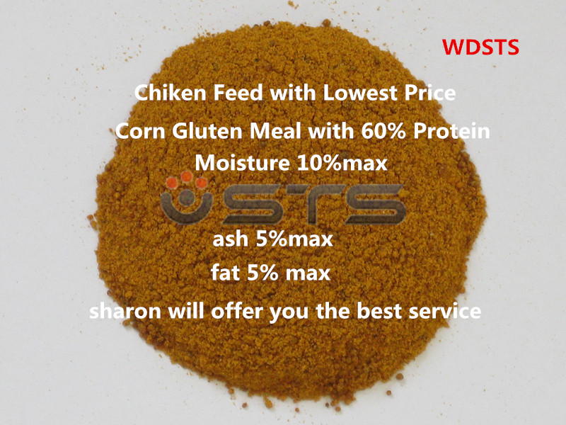Poultry Feed Corn Gluten Meal for Animal Feed