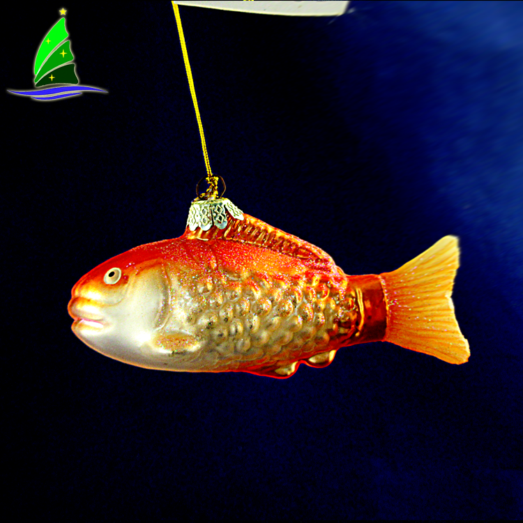 Enfeite de artesanato em vidro pendurado Hanging Glass Handicraft Ornament