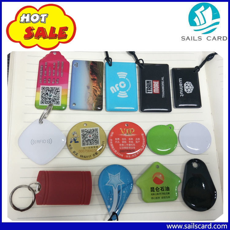 Top Quality Custom Logo 13.56MHz RFID Key Tag