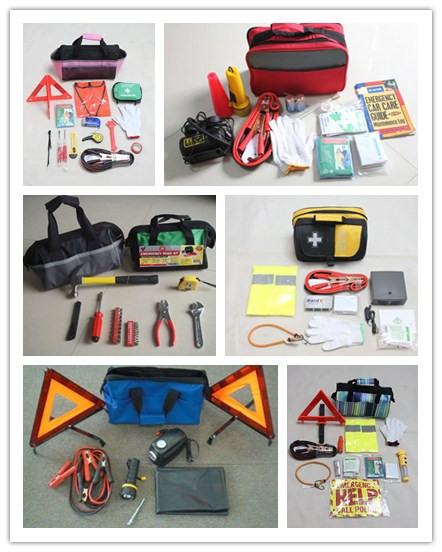 44PCS Roadside Safety Tool Kit for Car