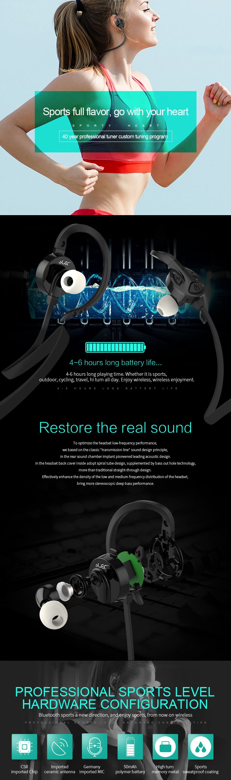 headset nirkabel wireless headset