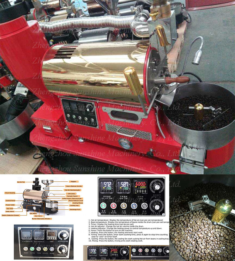 30kg Coffee Roaster Machine for Sale coffee Roaster Gas Coffee Roaster