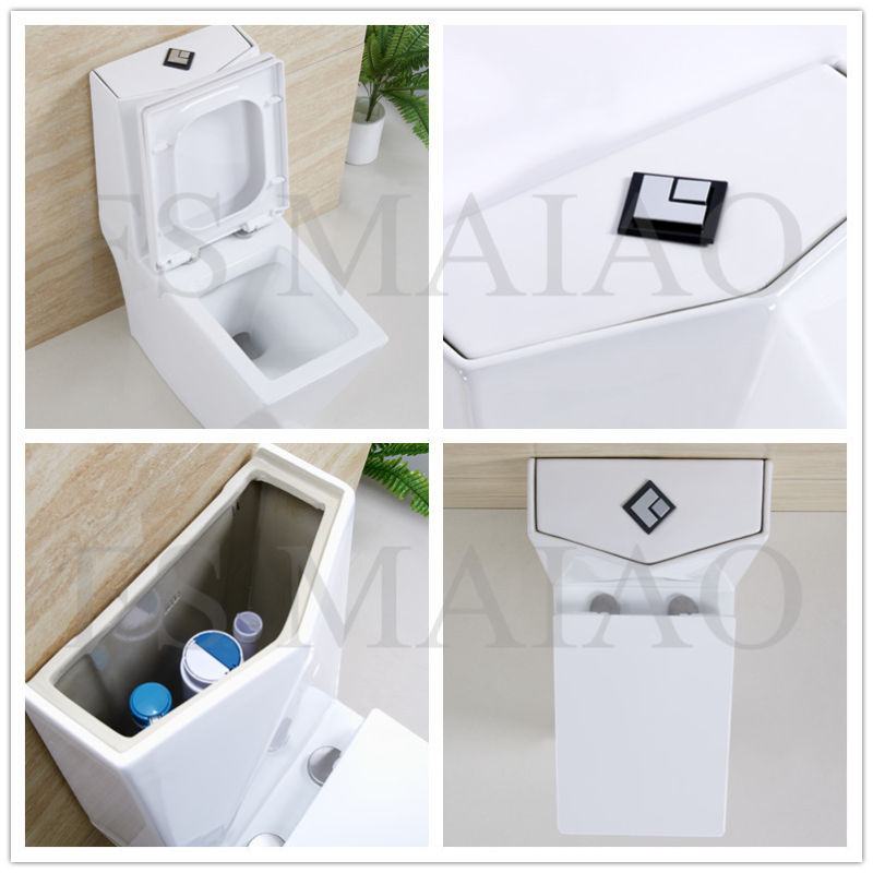 Sanitary Wares Hot Sale One Piece Ceramic Siphonic Toilet (8111)