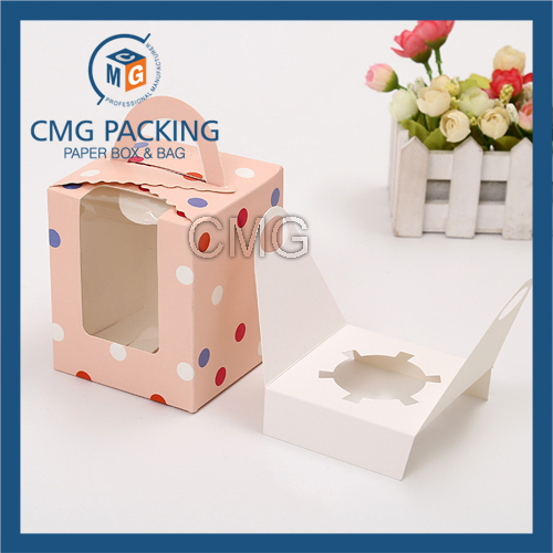 Folded Cake Box for Cup Cake