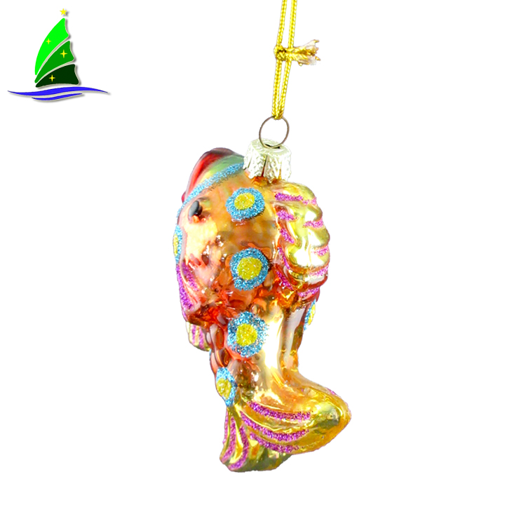 Ornamento de vidro Design exclusivo no Natal Unique Design Glass Ornament in Christmas