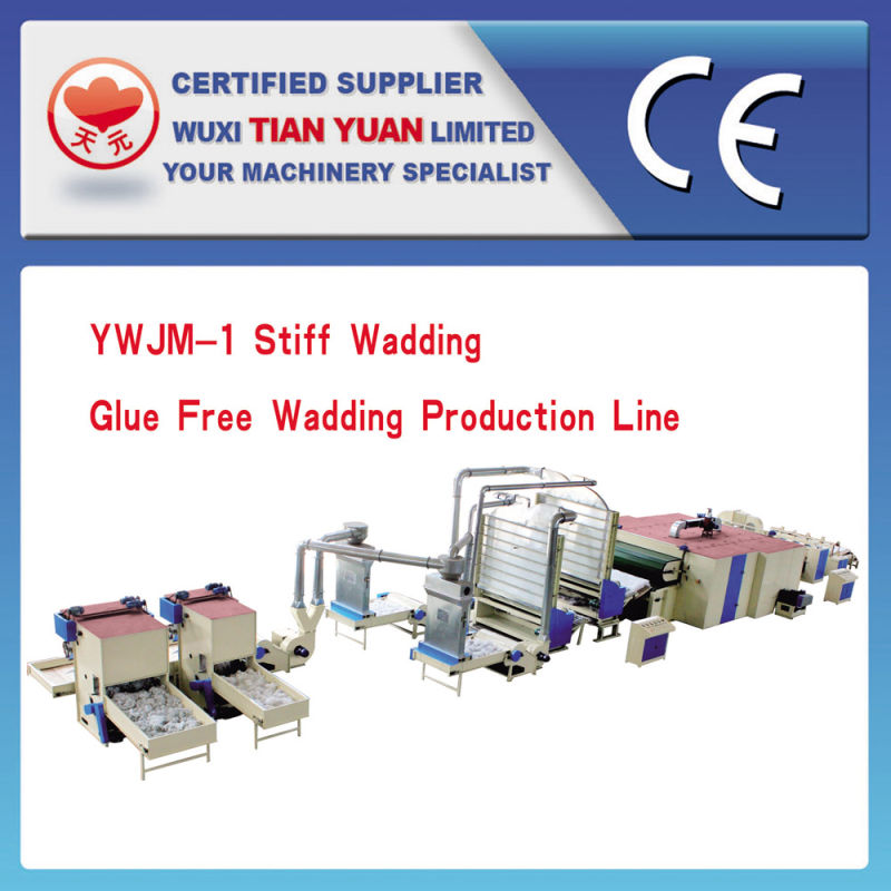 Stiff Waddings and Glue-Free Waddings Production Line