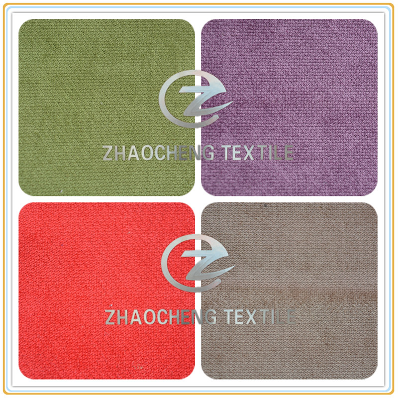32W Poly/Nylon Bonded Corduroy Fabric for Sofa Use (ZCCF055)