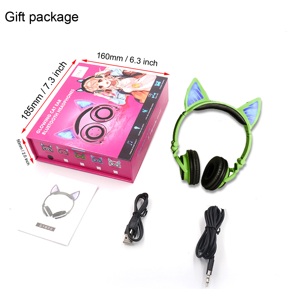 Cat ear headphone color boxes