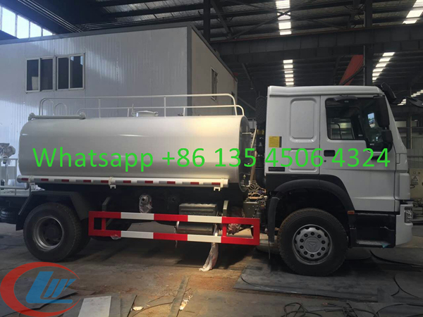 10ton Water Sprinkler 4*2 10000 Liters Sinotruk HOWO Water Tank Truck for Sale