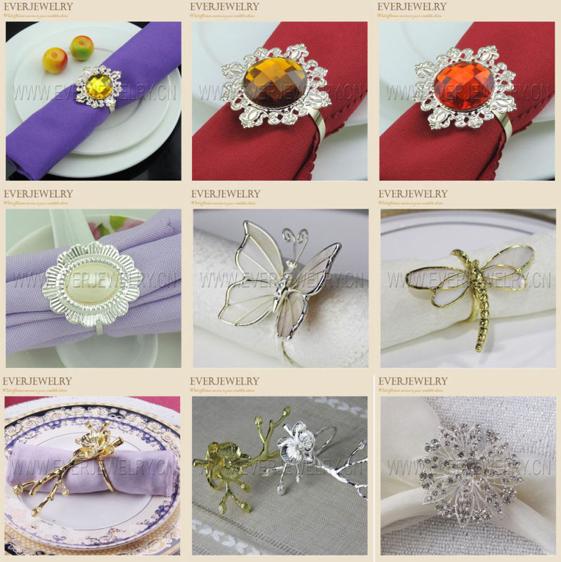 Hot! ! ! ! New Design Napkin Ring for Wedding or Dinner Party