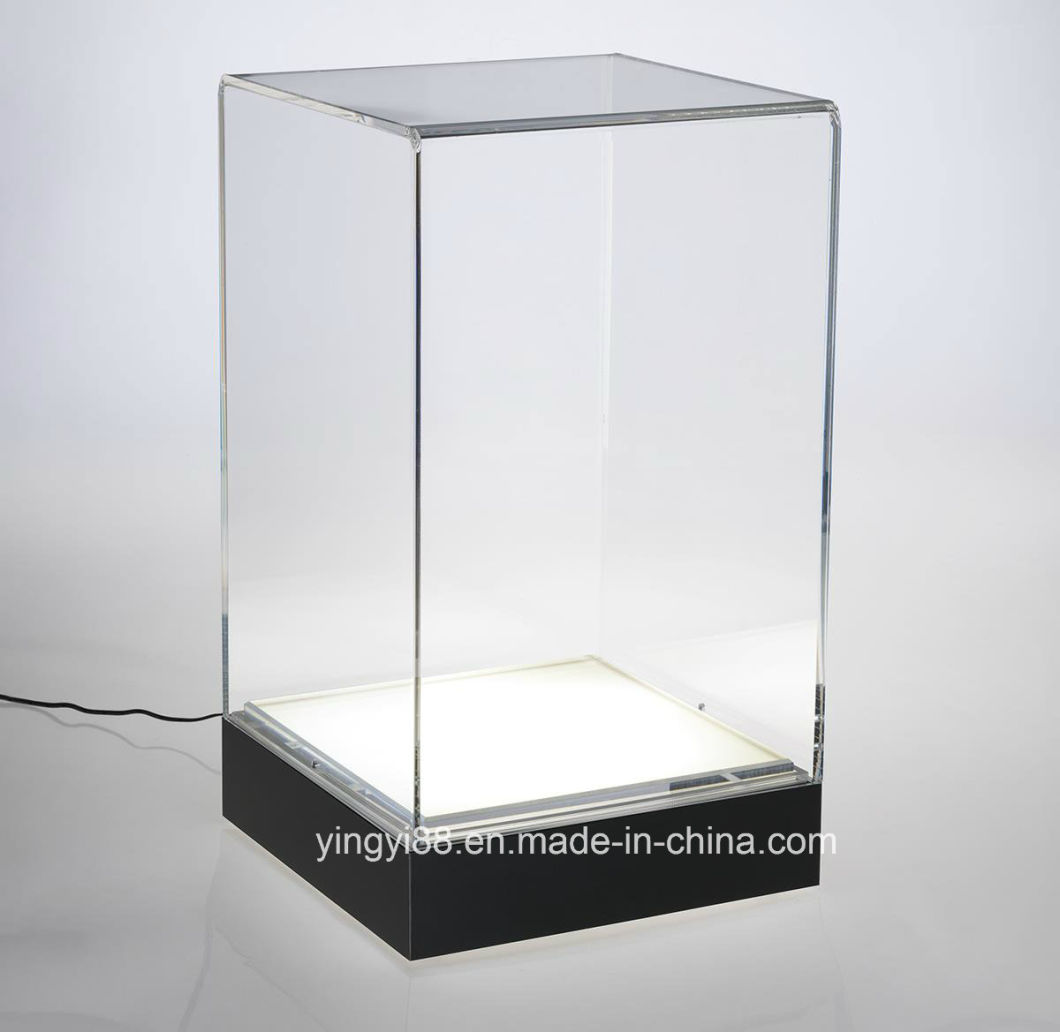 New Acrylic Retail Display Boxes with LED Base