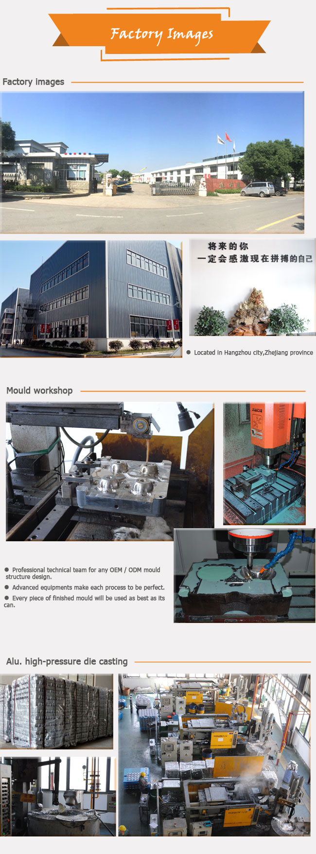 Die-Casting Most Popular Products Aluminum Die Casting Housing with World-Class Equipments