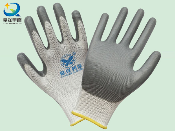 En388 Polyester Shell Nitrile Coated Protective Safety Work Glove (N6007)