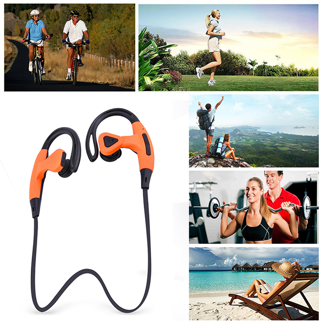 2017 Hot Sale New Style Sports Wireless Bluetooth Earphones with 4.1