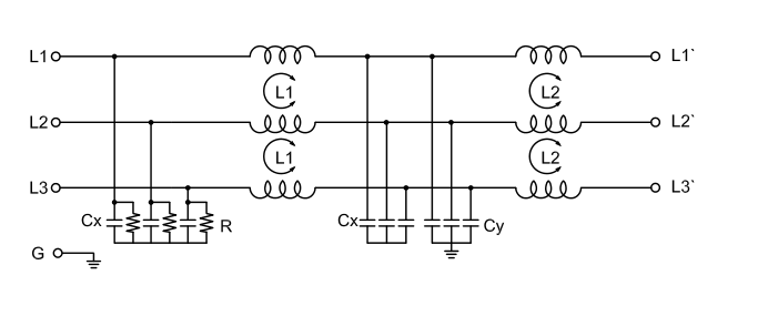 RFI Passive Power Line Output Inverter Filter