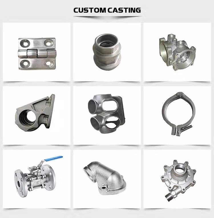 custom investment casting hardware auto mechnical parts