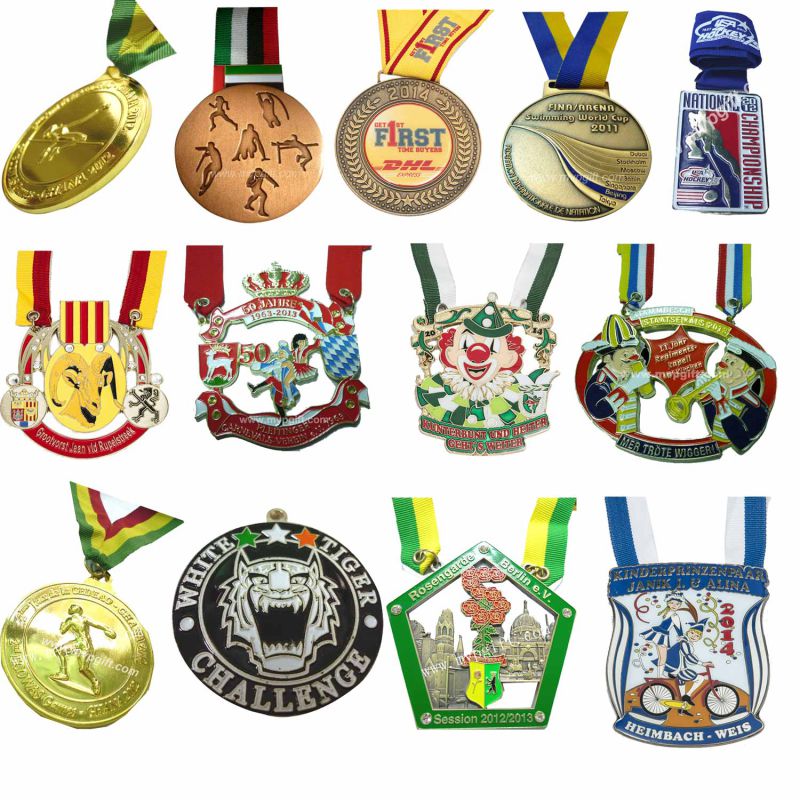 Bespoke Sports Medal with Customer Logo