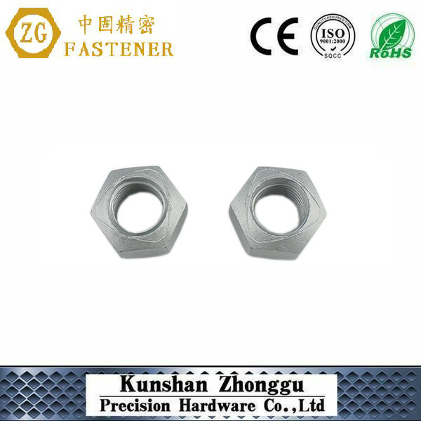 Prevailing torque type all--metal hexagon nuts