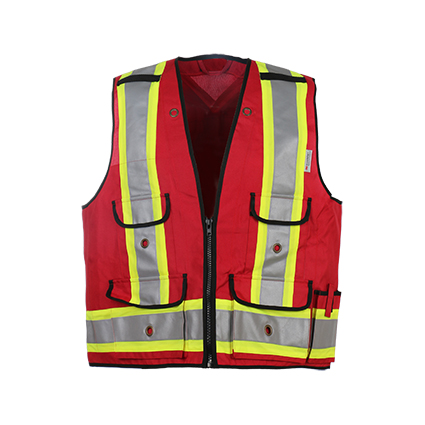 High Visibility Reflective Safety Vest CSA Z9609
