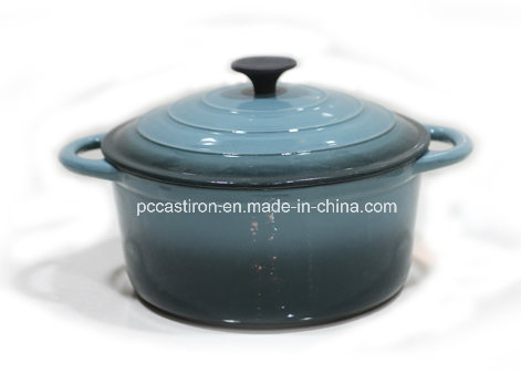2qt Enamel Cast Iron Cocotte Cookware LFGB Approved Factory China