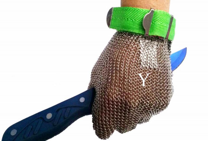 Chain Mail Gloves for Butcher/Stainless Steel Chain Mail Gloves/Ring Mesh Gloves