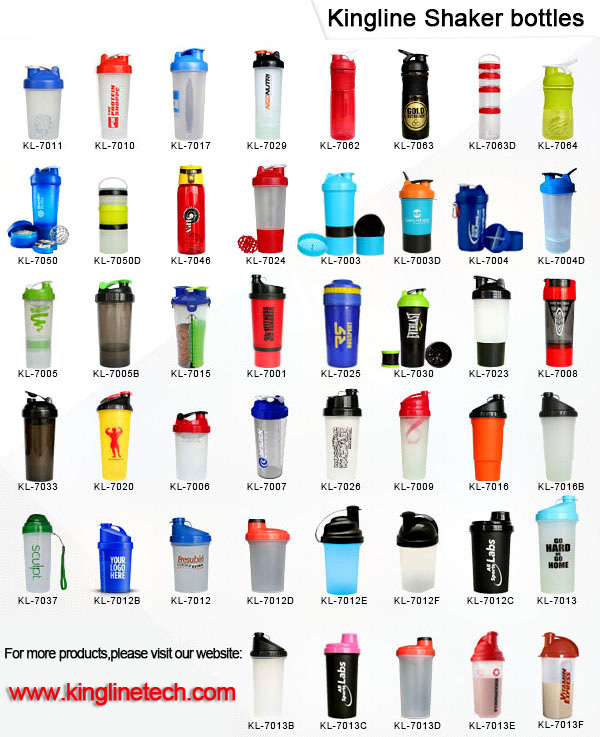 700mL popular design water bottle with straw(KL-7087)