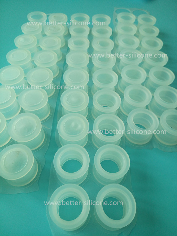Customized Flange Car System Suspension Silicone Rubber Bushing