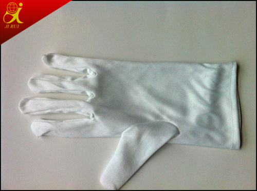 Cotton Material Working Bleach Gloves