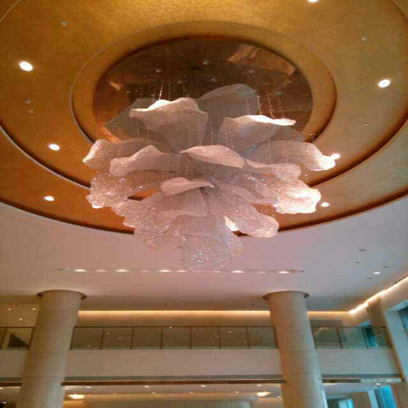 Beauty Flower Modern Decorative Hotel Project Chandeliers