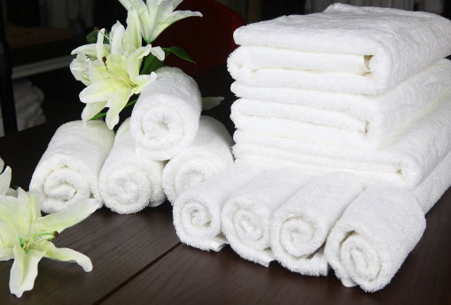 Eco-Friendly 100% Cottom Bath Towel Face Towel Hotel