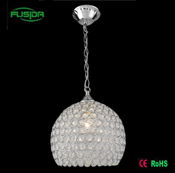 Popular Crystal Pendant Lighting Write Lamp/Lighting (D-9466/1)