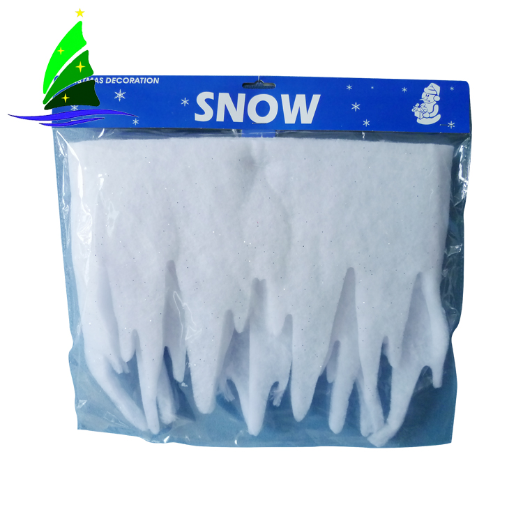 Fringe navidad hielo nieve decoracion Fringe Christmas Ice Snow Decoration