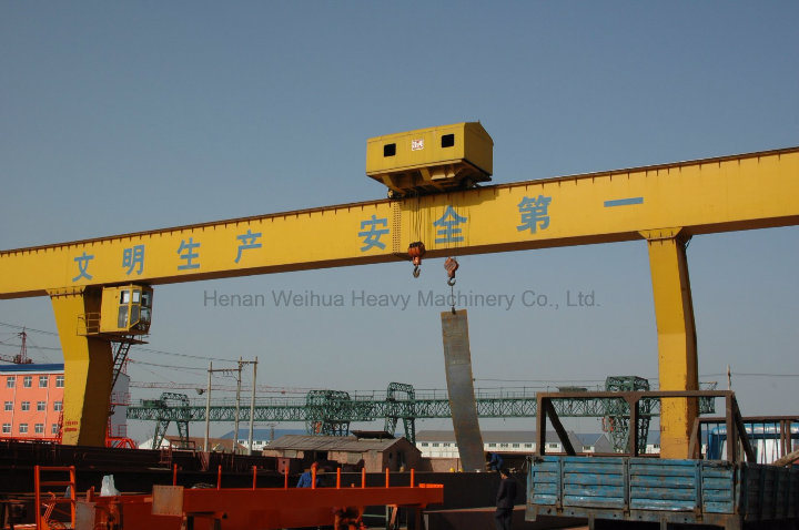 Weihua L Type Single Girder Gantry Crane for Sale