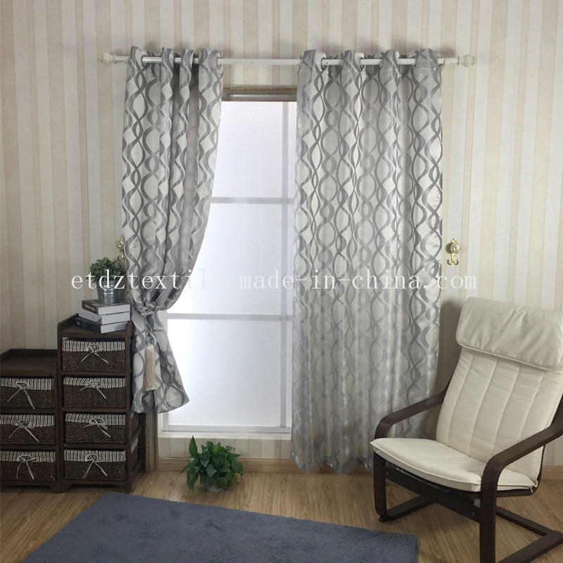 New Type of Polyester Bright Curtain