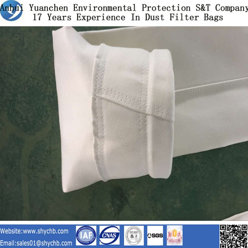 Nonwoven Needle Punched Filter Water and Oil Repellent Fiberglass Dust Filter Bag for Industry