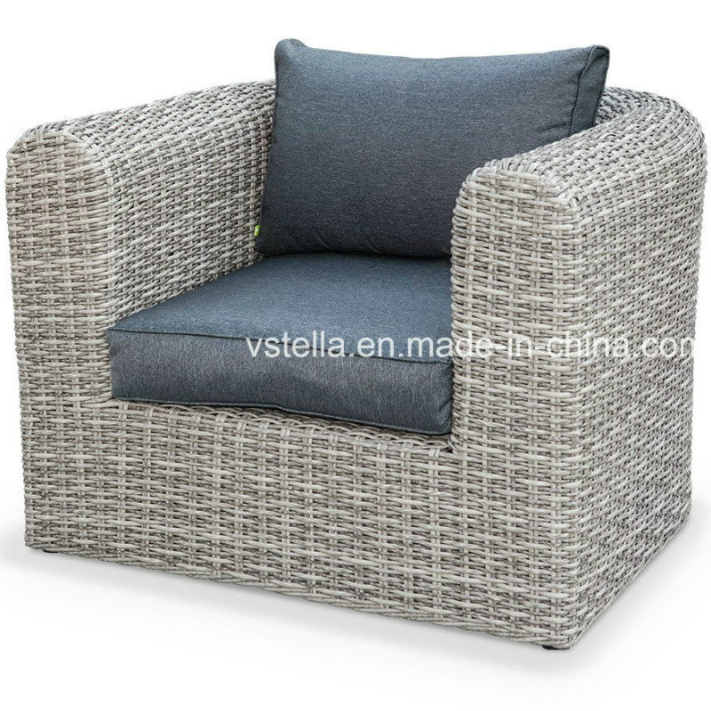 Deluxe Outdoor Garden Sectional Wicker Rattan Sofa Set