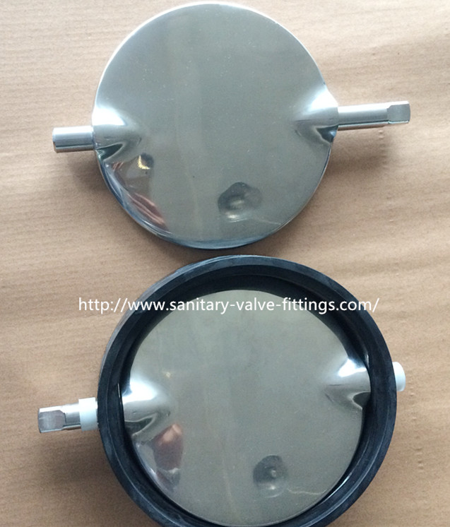Sanitary Butterfly Valve(304/316L Tc Clamp/Weld/Thread/Male-Female Connection CNC Machine