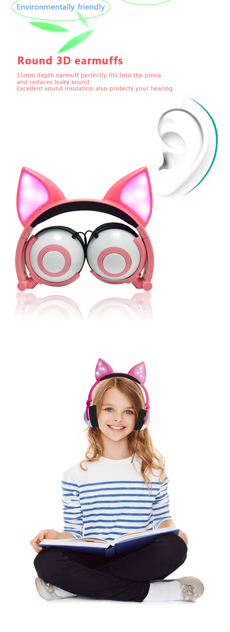 animal ear headphones