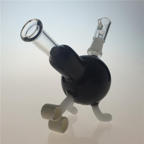 Lovely Key Style Oil Rigs Glass Water Smoking Pipe (ES-GB-406)