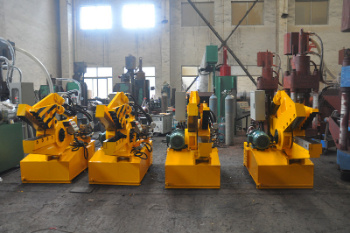 Q43-315 Cizalla automática de cocodrilo para barras de refuerzo de chatarra