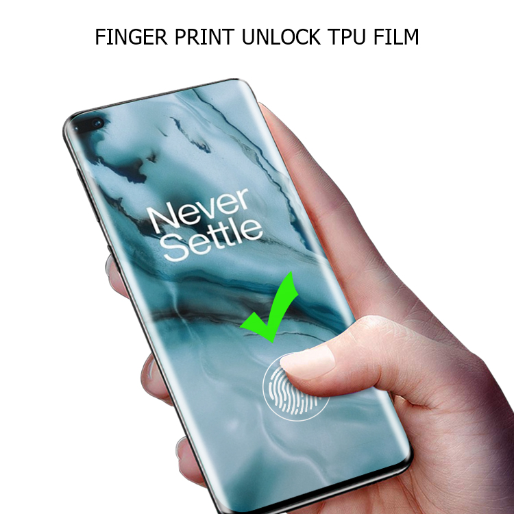 Fingerprint unlock screen protector for One Plus Nord