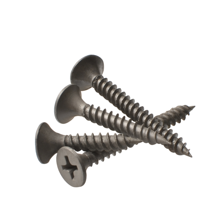  Cross Recessed Countersunk Head Wood Screws