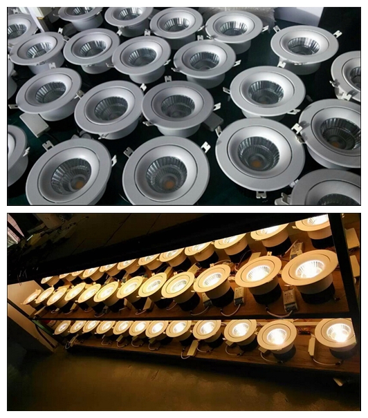 6W 9W Modern Recessed COB LED Down Light