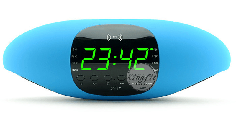 Latest High Quality Android APP Control Clock LED Display Wireless Bluetooth Speaker