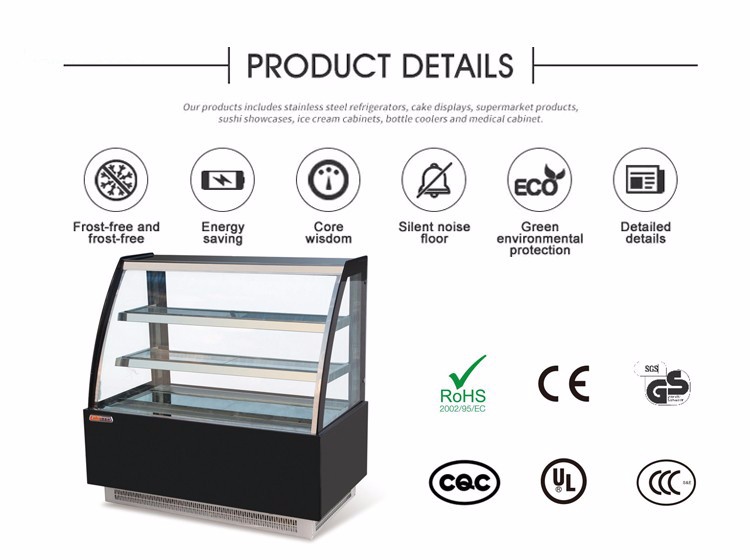 estantería de exhibición del refrigerador refrigerator display shelving