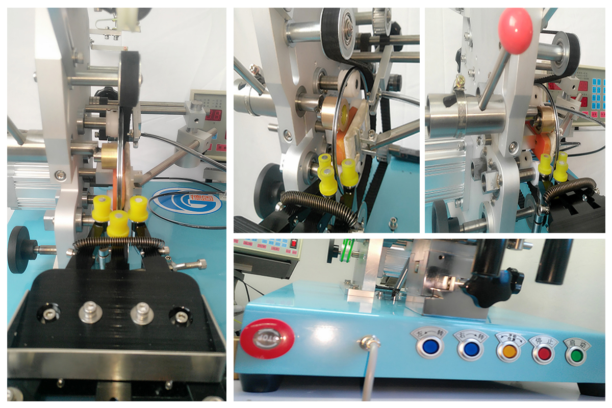 toroidal inductor winding machine