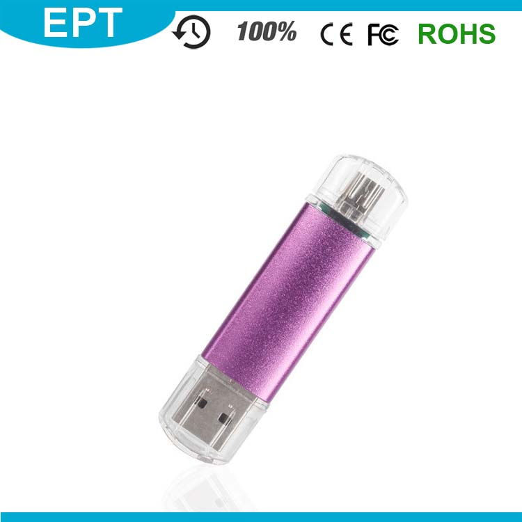 Cheap Colorful Plastic Lipstick Shaped OTG USB Flash Drive (TJ004)