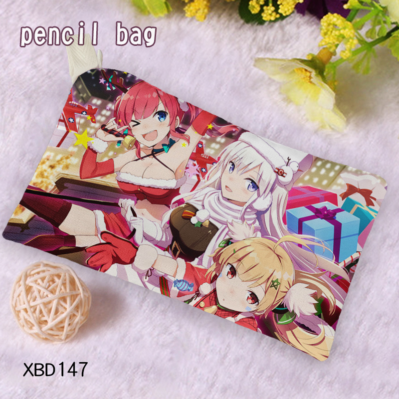 Hot Anime Pencil Bag Costum Pencil Bag Handbags Cartoon Bag School Bag