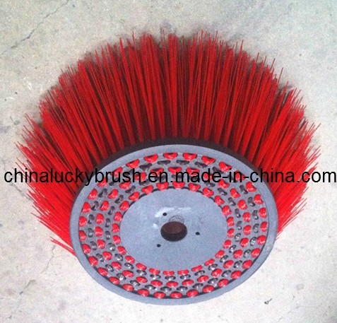PP and Steel Wire Mixture Side Street Brush (YY-001)