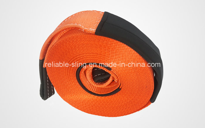 Auto Car Exterior Accessory Towing Rope Strap with Eyes